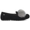 UGG California Loafer Kaley Wisp Ts 'Black Gray' Women's 1111030TS-BCRC