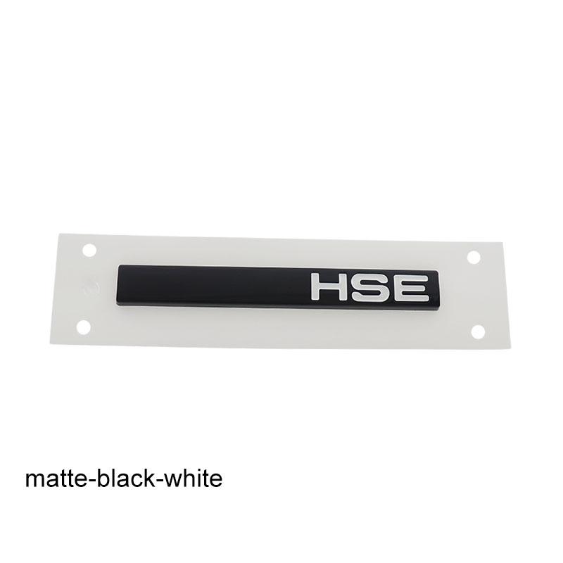 3D Premium HSE Edition Letters for England UK SUV Off Road Car Engine Hood Fender Trunk Tail Rear Decal Emblem Badge Sticker