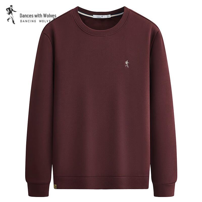 Men's Xinjiang Long-Staple Cotton Round Neck Sweatshirt
