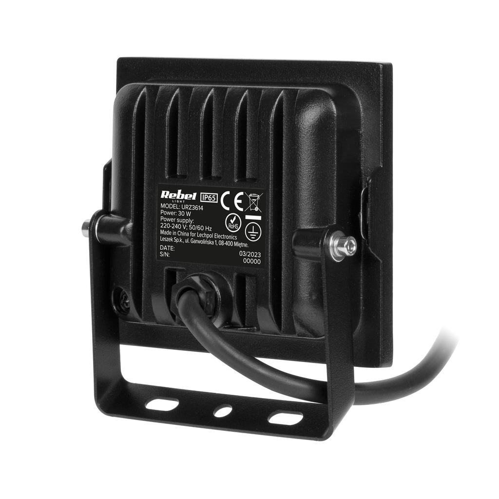 Halogen LED spotlight lamp floodlight 30W 4000K IP65 Rebel