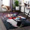Harley Quinn Inspired Costume Set - Cosplay Outfit for Women Office Mat Home Decor Office Desk Chair Rugs Chair Carpet for office Chair Mat