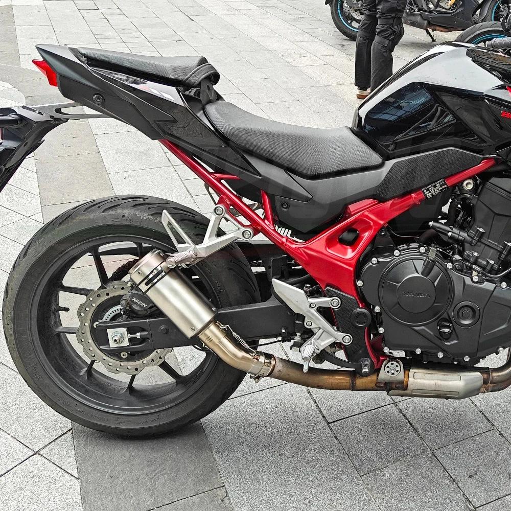 Motorcycle XL750 Exhaust Connect Front/Middle Section, Non-Destructive Install, 2023-2025