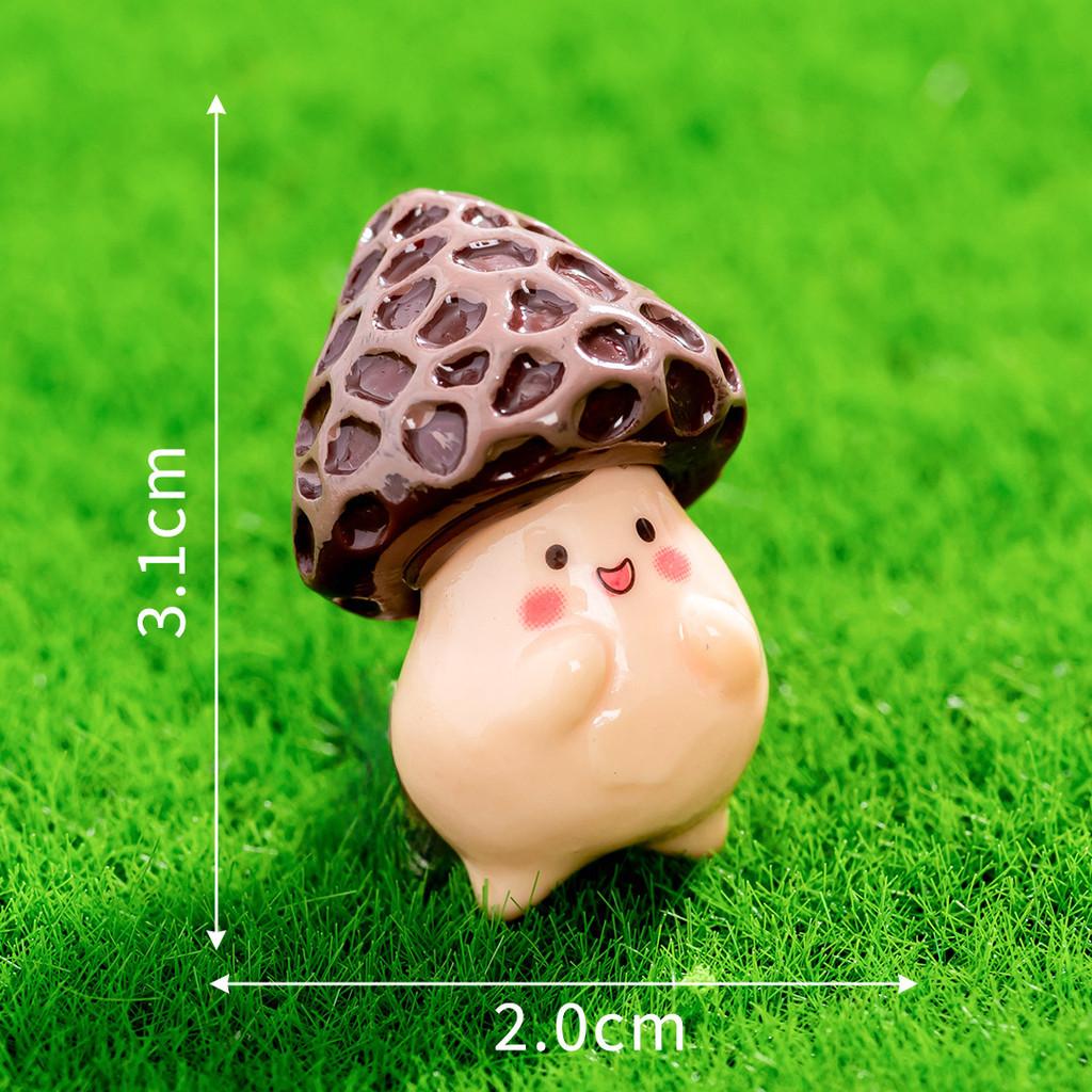 Micro Mushroom Landscape Elf Resin Ornaments For Desktop Creative Decoration