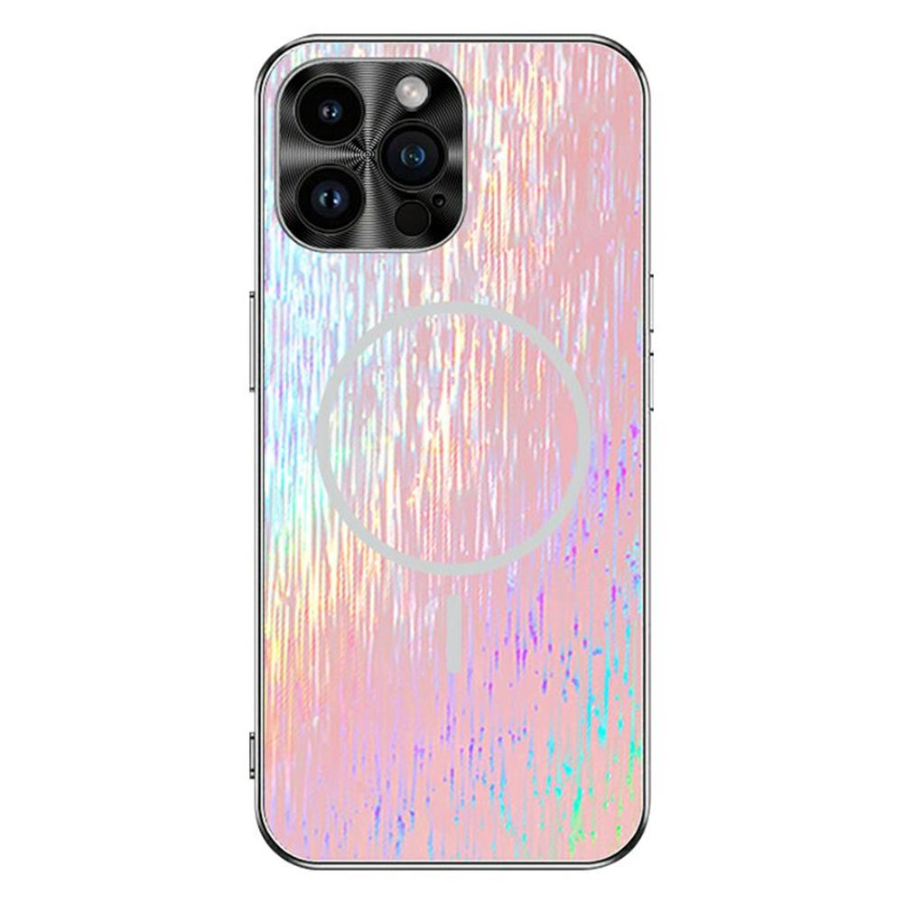 For iPhone 13 Pro Max Magnetic Case Dazzling Shockproof Ultra Slim PC Phone Back Cover