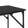 Desk Black Oak Effect 120 x 50 x 75 cm