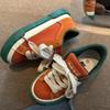 Fashion Vintage Red Canvas Low-top Women Sneakers Casual Letter Embroidery Skateboard Shoes Students Flat 2025 Fashion Zapatillas
