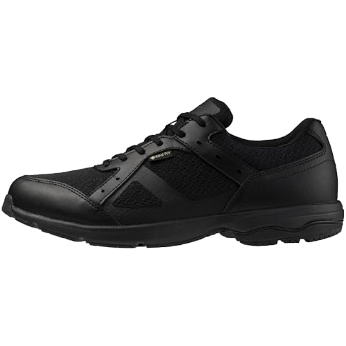Mizuno LD Around 4 SW GTX Обувь для ходьбы, Gore-Tex, Водонепроницаемая, Широкая посадка, Легкая, Повседневная, Черный, Размер 26,0 см, 4E