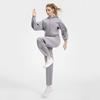 FILA Fitness Classic Simple Sports Training Casual Comfortable Versatile Hooded Knit Loose Zipper Sweatshirt Jacket Women tops A11W621508FGY