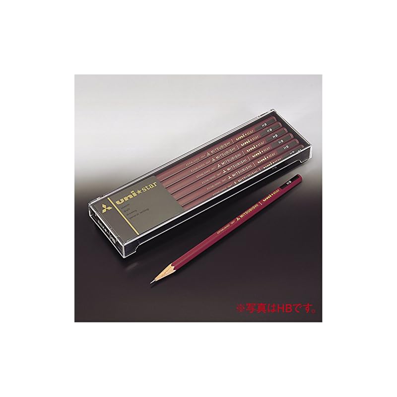Mitsubishi Pencil Unistar 2B Pencils, 1 dozen (US2B)