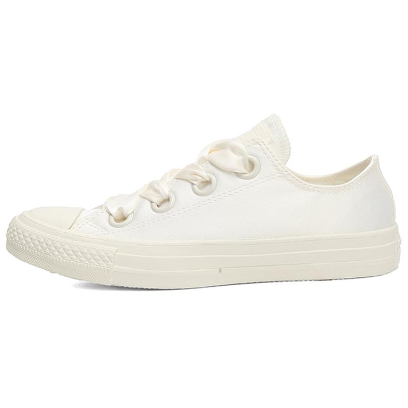 

Converse All Star Шнуровка Нескользящие Износостойкие Низкие Кеды Женские Бежевые 41.5