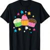 Lustiges Backen Leckerer Cupcake-Liebhaber Cupcakes T-Shirt