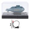 Mini RC Submarine Toy 6 Channel Remote Control Boat Ship Electric Under Water Diving Toy for Swimming Pools Fish Ponds