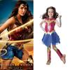 Wonder Woman Cosplay Costume For Kids Halloween And Party Suit For Girls