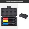 Professional Socket Set 1/2 Inch Drive with Hexagonal Rounded Corner Design for Car Impact Wrenches and Stable Operation