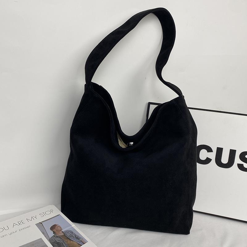 Retro Casual Commuting Large-capacity Bag Women's Popular New Autumn and Winter Casual Fashion Tote Bag Niche Shoulder Bag