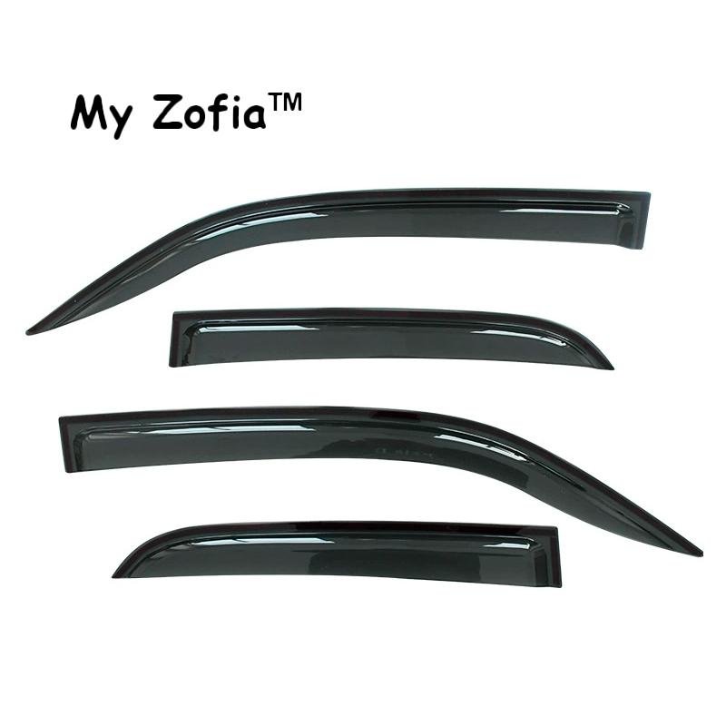 Window Visor For Leapmotor T03 2023 2024 2025 Weather shield Sun Rain Deflector Guard Car Window Deflector Shelters Accessories