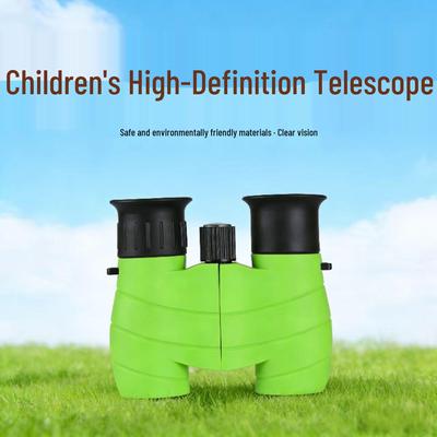 Jumelles Mini Colorées HD pour Enfants Style Dessin Animé - Grossissement Élevé, Portables pour les Aventures en Plein Air