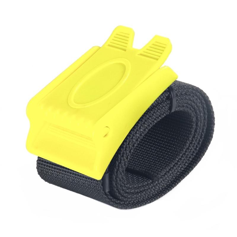 Dive Waist Belt with Quick Releases Buckle for Scubas Diving, Snorkeling Scubas Diving Weight Belt, Webbing Diving Belt жёлтый