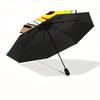 1pc SpongeBob Automatic Opening/closing Umbrella, Compact Travel Umbrella - - Festive Accessory, Sturdy Ribs Yy250807103