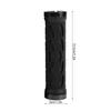 1Pair Hollow Anti Slip Rubber Road Mountain Bike Bicycle Handlebar Lock On Grips(Black)