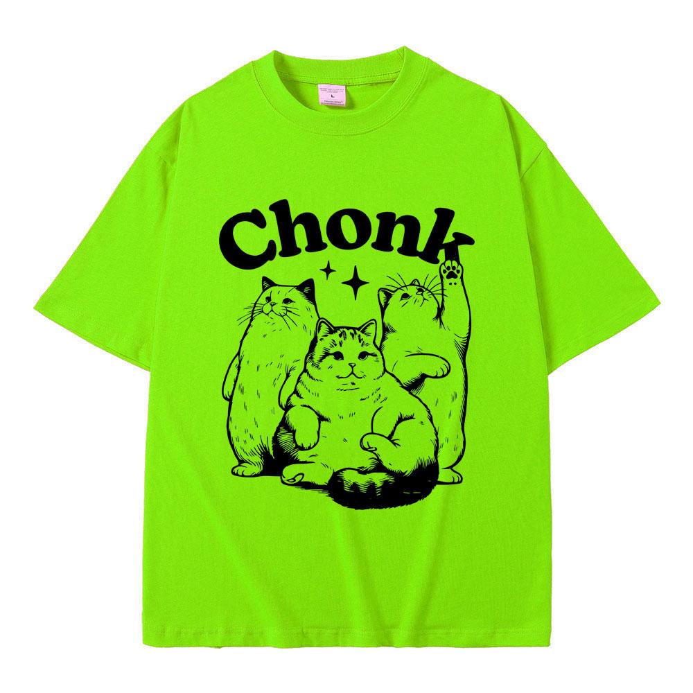 

Кавайная футболка с графикой толстого кота, смешная футболка с мемом про толстых котов, летняя, унисекс, модная, повседневная, из чистого хлопка, мужские крутые футболки 3XL