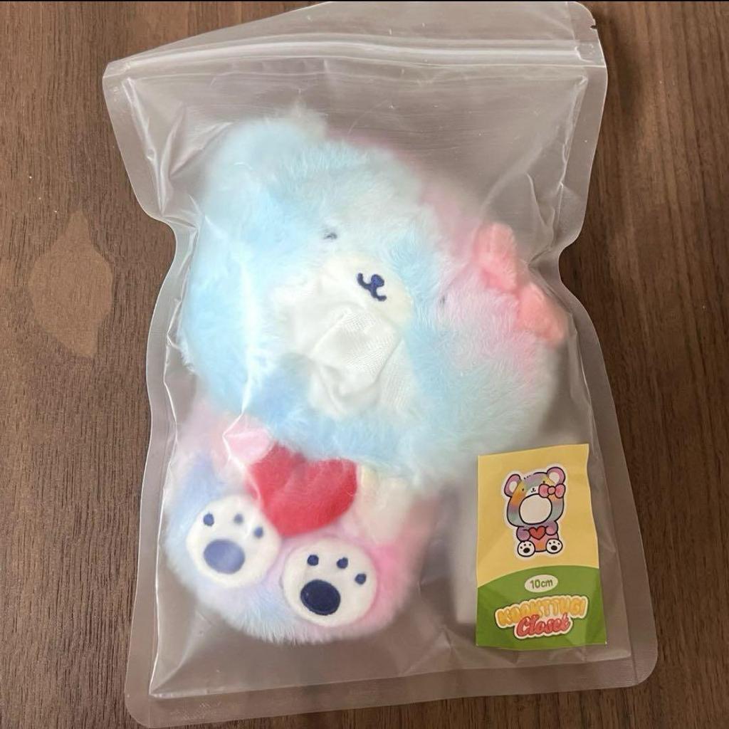 [USED] Jungkook Moknim Jungkook Tug-of-war Rainbow Bear Plush Costume