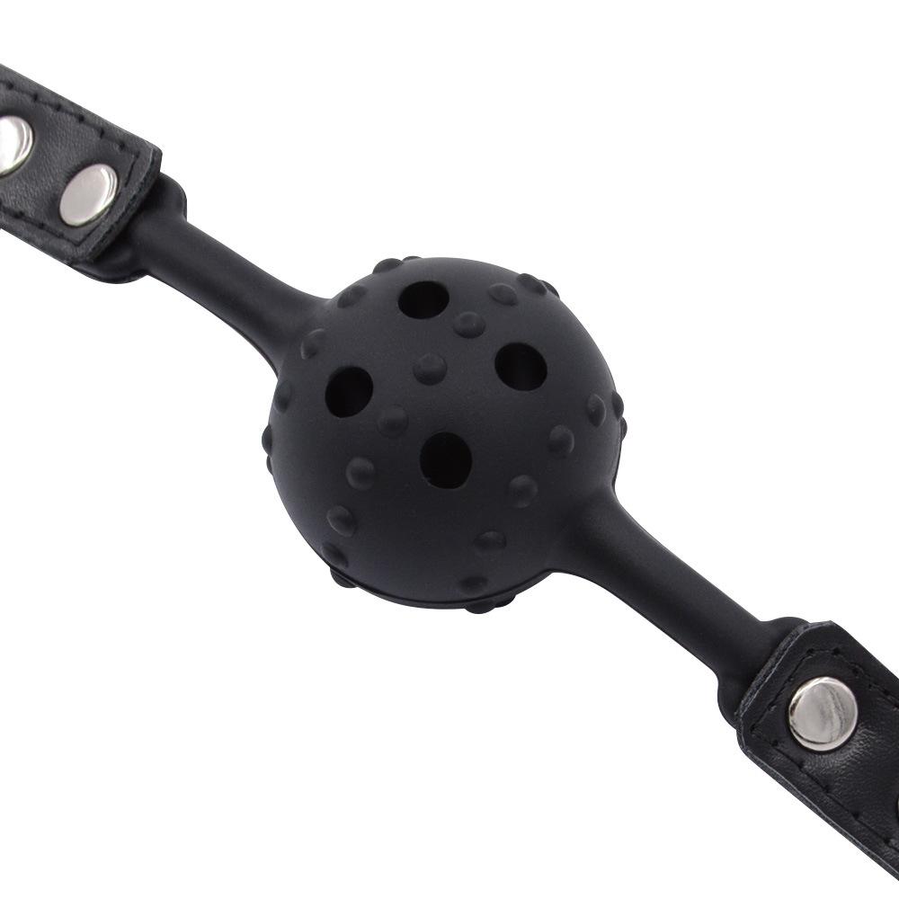 SM Silicone Mouth Plug Ball Female Slave Bondage and Discipline Training an Engine of Torture Couple Sex Toys for Men and Women Sex Toys