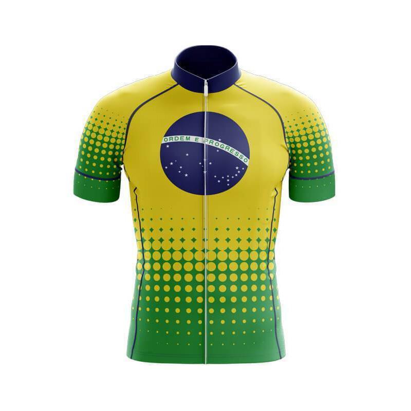 2026 Brazil New Cycling Team Jersey Bike Shorts Bib Set Ropa Ciclismo MenS MTB Shirt Summer Bicycling Maillot Bottom Clothing