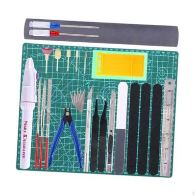 33Pcs Model Tools Set Professional for Car Building Tool Kit