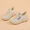 Women Woven Mesh Breathable Casual Sneakers Lace-up Vulcanized Shoes Ladies 2024 Platform Sneakers Female Shoes Zapatos De Mujer