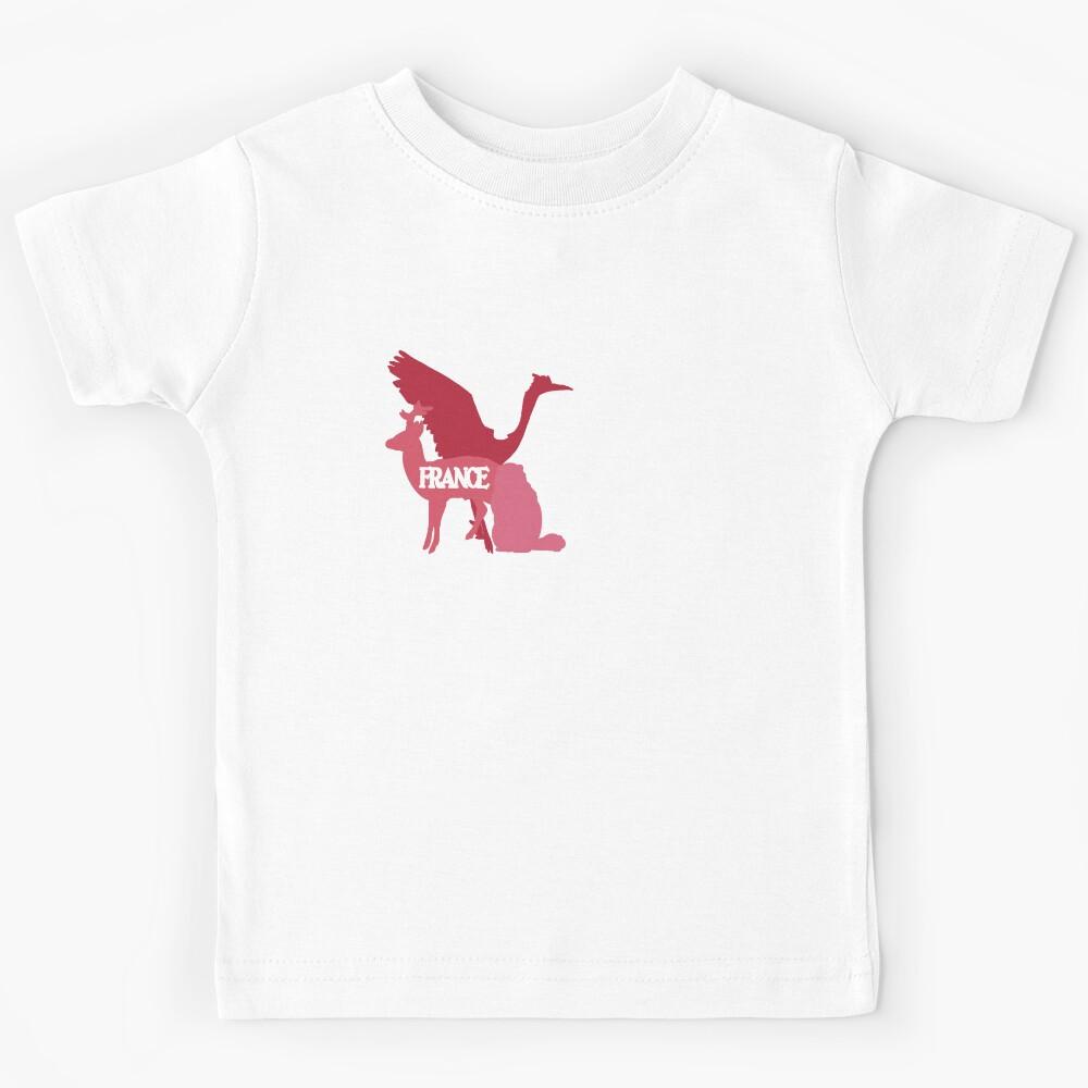 Animals of France Kids T-Shirt 110