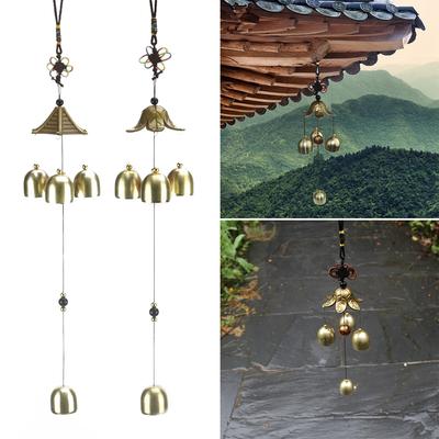 Bagua Wind Chime Decor Feng Shui Garden Hanging Home Lucky Mascot