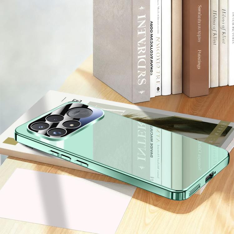 Galvanisiertes Eiskristall Airbag Stoßfestes Handyhülle für Redmi K100 Pro 5G / Poco F9 Pro 5G