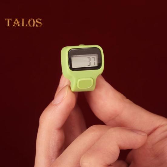 Ηλεκτρονικός μετρητής δακτυλίων 3 τμχ με φως LED 5-ψήφιος μετρητής αριθμών Clicker LCD Ψηφιακή οθόνη Εγχειρίδιο Clicker Mini Hand Tally Counter με δυνατότητα επαναφοράς