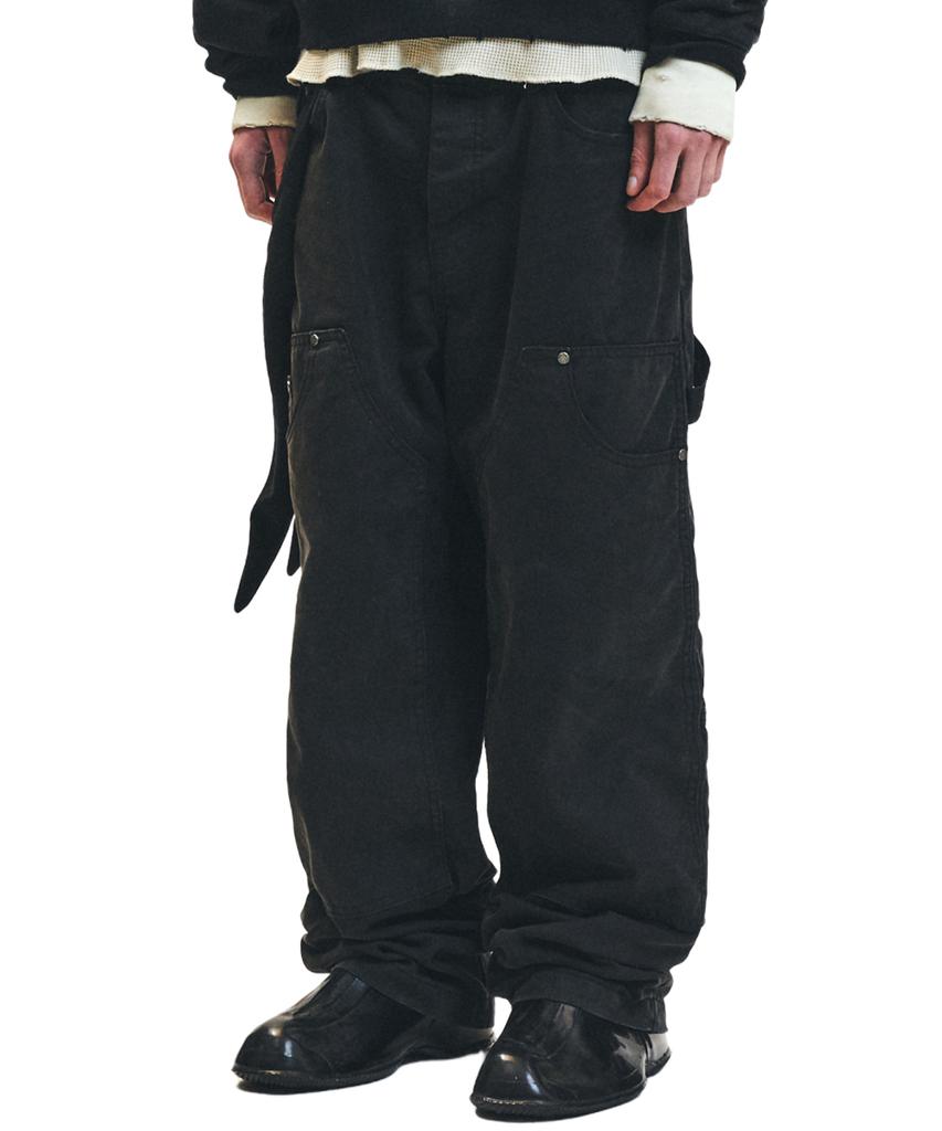 Leeolitiseu Double Knee Pocket Pants