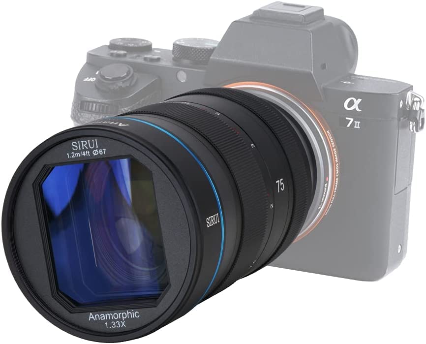SIRUI 75mm Anamorphic Lens F1.8 1.33X APS-C (RF Mount)