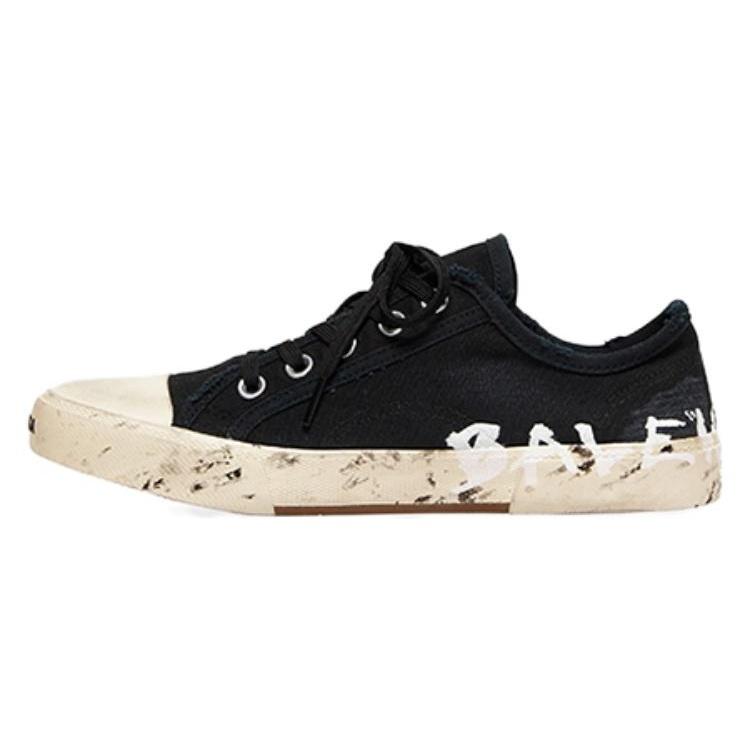 Balenciaga Paris zemi sporta apavi `Melns