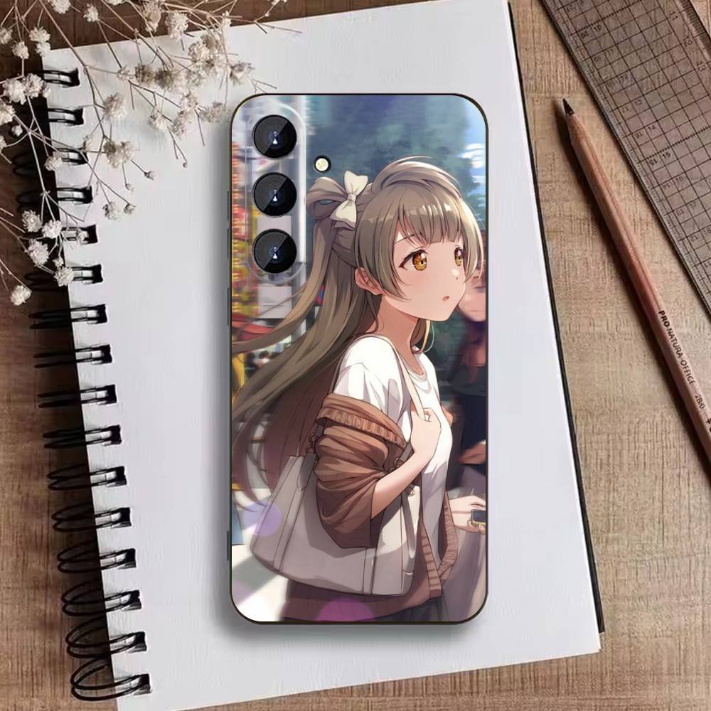 Love Live-Minami Kotori Phone Case For Samsung Galaxy A73,21,22,32,71,53,52,51,80,5G Soft Black Cover