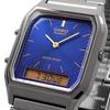 CASIO Ana-Digi Quartz Wristwatch Vintage Series AQ-230GG-2A Unisex Dual Time Blue Overseas Model