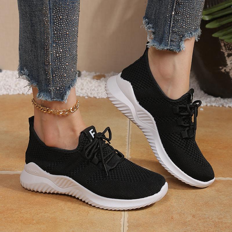 Anti-slip Mesh Surface Sports Shoes, Breathable and Casual Women's Shoes