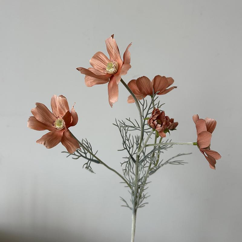 

Пасторальные цветочные шелковые Кореопсис и Космея Имитация цветов