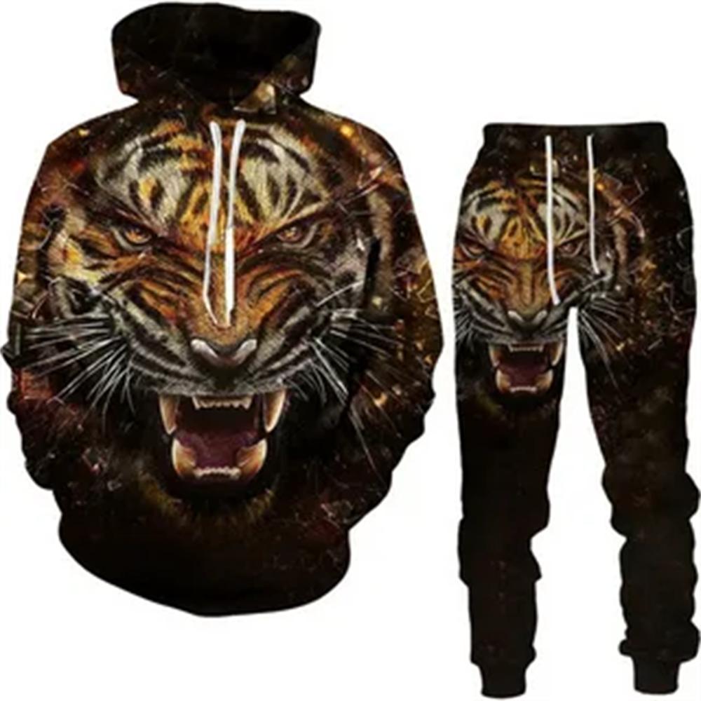 Man Woman Casual Hoodie+pants 2PCS Country Girl Deer Hunting 3D Print Tracksuit Set Set Fashion Camo Streetwear Pullover Clothes