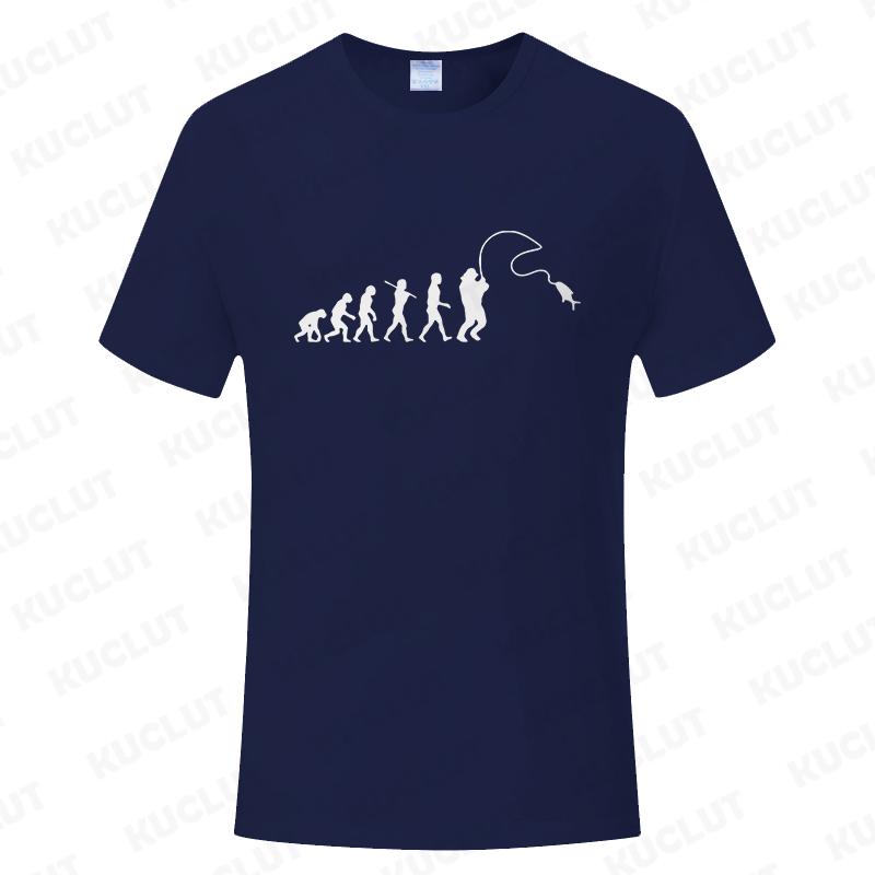 Fashion Fishing ECG T-shirt for Men Funny Design Graphic Y2k Tops Summer Short Sleeve Tees Gift for Fishing Lover Clothing