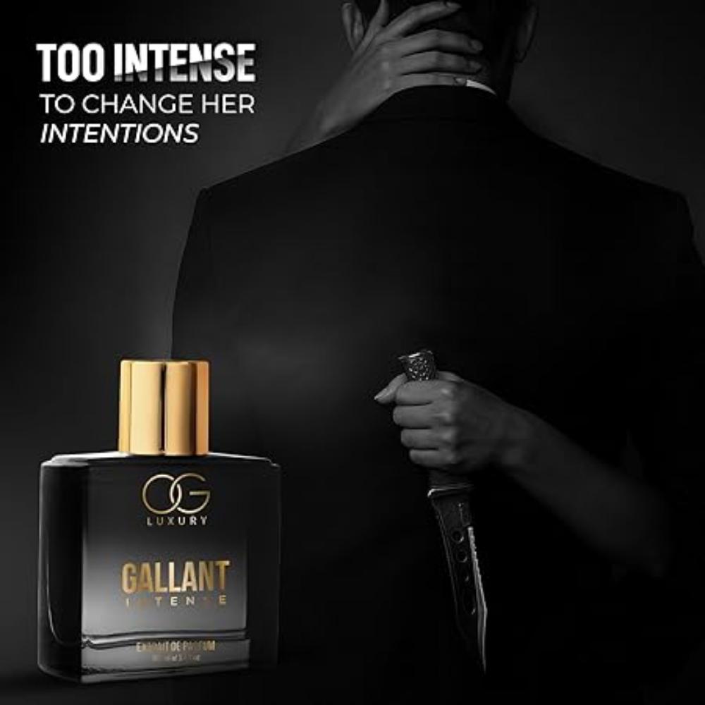 Luxury India's Strongest Gallant Intense Extrait De Parfum for men, luxury perfume for Special Occasions & Gifting, 100ML