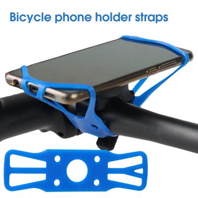 Fahrrad-Handygurt, elastisch, rutschfest, dehnbar, stoßfest, kratzfest, Schnellverschluss, universeller Motorrad-Fahrrad-Handyhalter, Silikonband