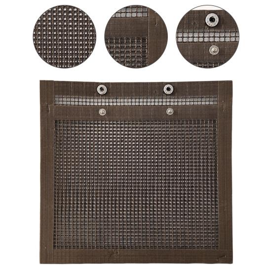 BBQ Mesh Grill Bag Reusable Non-Stick Barbecue Bags for Meat Veggies Seafood Pizza Heat-Resistant BBQ Veggie Grill Pouches