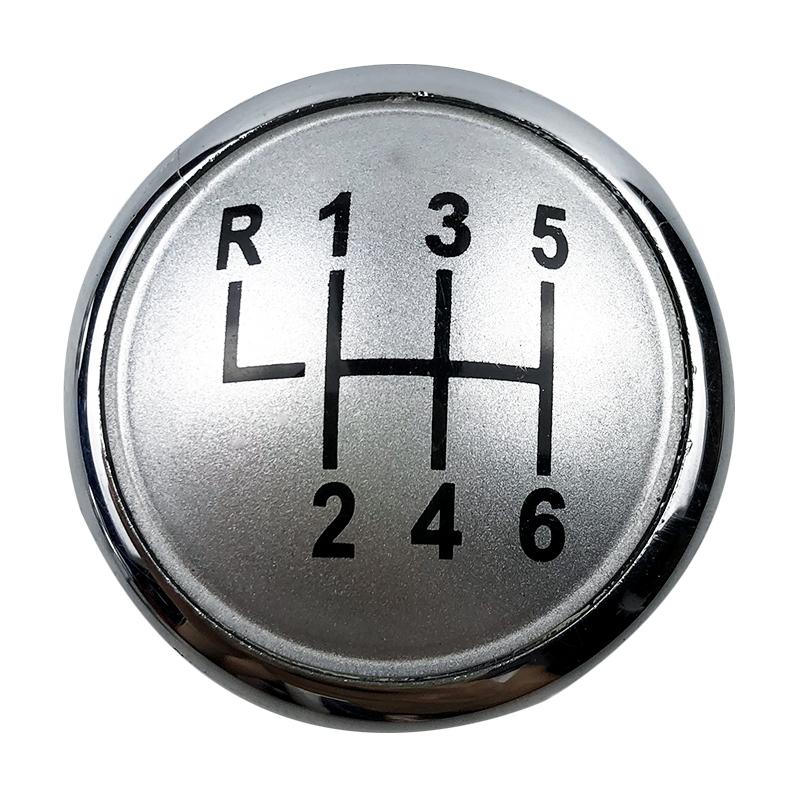For Volkswagen VW Polo 9N 9N2 (2002-2010) Gear Shift Knob Speed Number Emblem Badge Car Styling Accessories