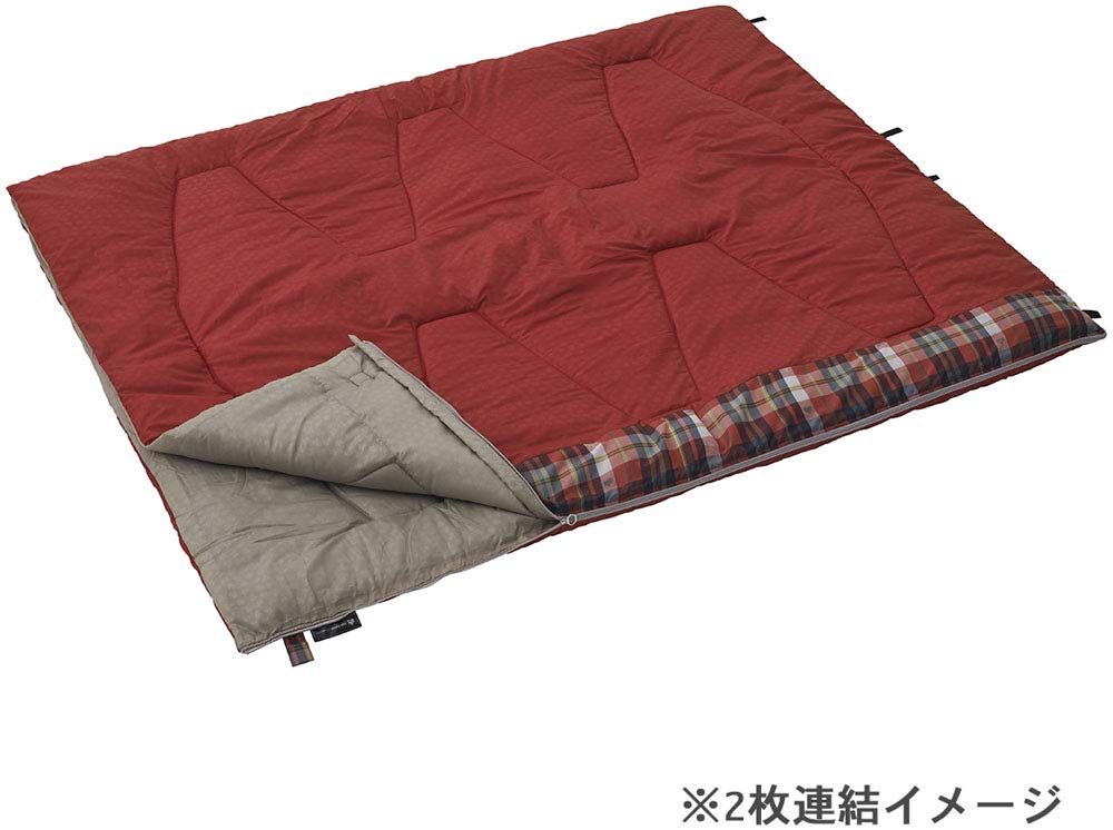 LOGOS Washable Slumber Sleeping Bag Suitable for temperatures down to Disaster Fully Washable -2 (72602030) - -2°C (-4°F), Preparedness, Connectable,