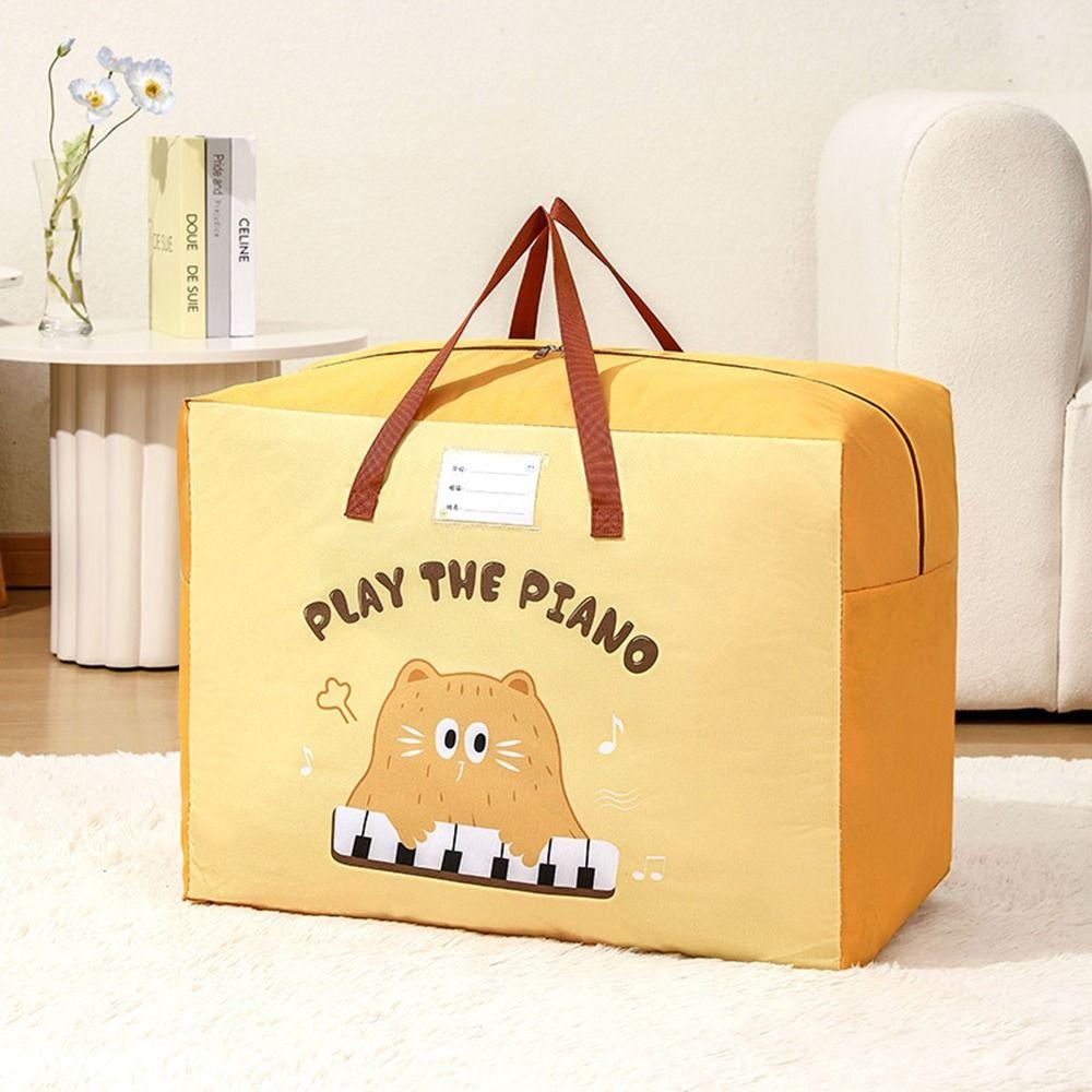 Large Capacity Kindergarten Cotton Quilt Storage Bag Oxford Cloth Comforter Storage Bag  Closet