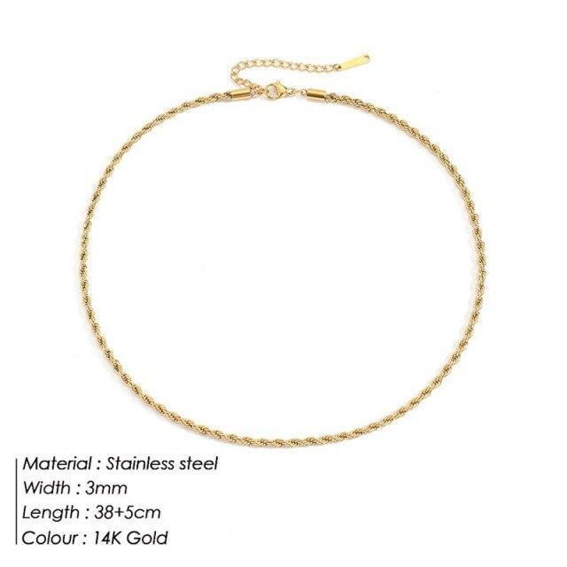 

Модное ожерелье из нержавеющей стали для унисекс, модное колье-чокер в стиле хип-хоп для женщин и мужчин, цепочка на шею, ювелирные изделия